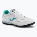Мъжки футболни обувки Joma Top Flex TF white/turqoise