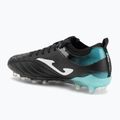 Мъжки футболни обувки Joma Numero-10 FG black/turquoise 3