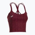Дамска тениска/фланелка за тенис Joma Challenge Top W burgundy 3