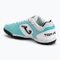 Мъжки футболни обувки Joma Top Flex 2642 TF fluor turquoise/white 3