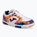 Детски футболни обувки Joma Top Flex Jr IN white-orange