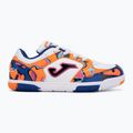 Детски футболни обувки Joma Top Flex Jr IN white-orange 2