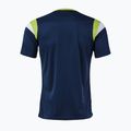 Мъжка тениска за тенис Joma Terra dark navy/lime 2