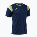 Мъжка тениска за тенис Joma Terra dark navy/lime 3