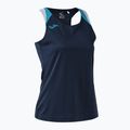 Дамска тениска/фланелка за тенис Joma Terra Tank Top dark navy/turquoise fluor 3