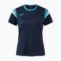 Дамска тениска за тенис Joma Terra dark navy/turquoise fluor