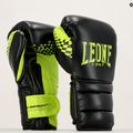 Leone Carbon22 черно-зелени боксови ръкавици GN222 16