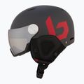 Ски каска Bollé Might Visor titanium red matte/brown gun 4