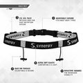 Колан за стартов номер Synergy Race Belt black 2