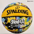 Spalding Graffiti 7 баскетболен кош зелен/жълт 2000049338 6