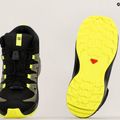 Salomon Xa Pro V8 Mid CSWP детски ботуши за трекинг черни/дълбоко лишейно зелено/y 17