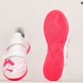 Детски футболни обувки PUMA Future Play IT V Jr puma white/fire orchid 15