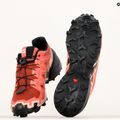 Дамски обувки за бягане Salomon Speedcross 6 от кравешка кожа/черно/английска роза 14