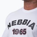 NEBBIA Golden Era мъжка тренировъчна тениска бяла 1920430 4