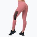 Дамски клинове за тренировка NEBBIA Mesh High-Waist old rose 2
