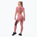 Дамски клинове за тренировка NEBBIA Mesh High-Waist old rose 7