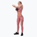 Дамски клинове за тренировка NEBBIA Mesh High-Waist old rose 8