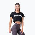 Дамски топ за тренировки NEBBIA Loose Fit & Sporty Crop Top black 5830110