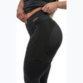 Дамски гамаши NEBBIA Mesh Intense black/gold 3