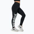 Дамски тренировъчен клин NEBBIA Glute Check High Waisted черен