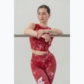 Дамски топ за тренировка NEBBIARough Girl Crop red 9