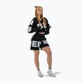 Дамски суитшърт за тренировка NEBBIA Cropped Hoodie Muscle Mommy black 2