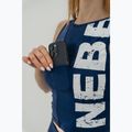 Дамски топ за тренировка NEBBIA Snatched dark blue 4