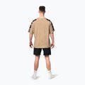 Мъжка тениска за тренировка NEBBIA Lifting Club light brown 3