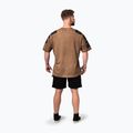 Мъжка тениска за тренировка NEBBIA Washed-Off Lifting Club light brown 3