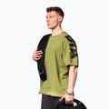 Мъжка тениска за тренировка NEBBIA Washed-Off Lifting Club green 4