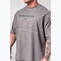 Мъжка тениска за тренировка NEBBIA Washed-Off Heavyweight No Shortcuts light grey 4