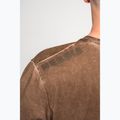 Тениска за тренировка NEBBIA Washed-Off Heritage light brown 4