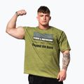 Мъжка тениска за тренировка NEBBIA Washed-Off Heritage green