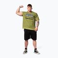 Мъжка тениска за тренировка NEBBIA Washed-Off Heritage green 4