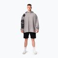 Мъжки суитшърт за тренировка NEBBIA Washed-Off Hoodie NO BS light grey 2