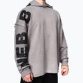 Мъжки суитшърт за тренировка NEBBIA Washed-Off Hoodie NO BS light grey 4