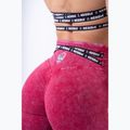 Дамски клин за тренировка NEBBIA Washed High Waisted Legacy red 5