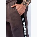 Мъжки панталони за тренировка NEBBIA Hero brown 6