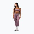Дамски тренировъчен клин NEBBIA Flow Seamless Hight Waist Push Up pink 2