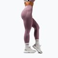 Дамски тренировъчен клин NEBBIA Flow Seamless Hight Waist Push Up pink 4