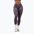 Дамски тренировъчен клин NEBBIA Flow Seamless Maximum Push-Up dark grey
