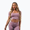 Дамски тренировъчен топ  NEBBIA Flow Seamless pink