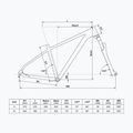 Планински велосипед Kellys Spider X50 27.5" графитено сив 2