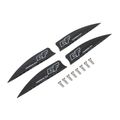 Перки за кайтборд CrazyFly Carbon black T008-0226