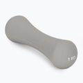 Дъмбели GymBeam Neoprene Dumbbells 2 x 1 kg light grey 4