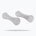 Дъмбели GymBeam Neoprene Dumbbells 2 x 2 kg grey