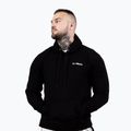 Суитшърт за тренировка GymBeam Athlete black/white