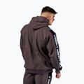 Мъжки суитшърт NEBBIA Hero Hoodie brown 4