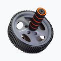 Колело за упражнения за коремни мускули GymBeam Ab Wheel черно/сиво/оранжево 2