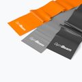 Комплект ластици за упражнения GymBeam, 3 броя black/grey/orange 2